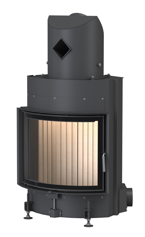 Runde Kamine : Portalkamin Stil C 11 mit Spartherm mit Montage - www